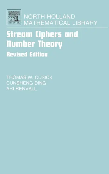 Cover of Stream Ciphers and Number Theory