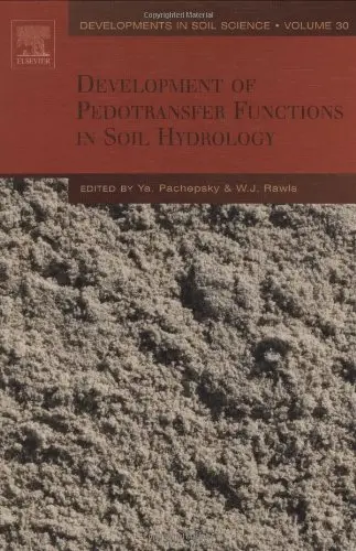 Cover of Development of Pedotransfer Functions in Soil Hydrology