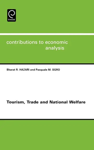 Cover of Tourism, Trade and National Welfare