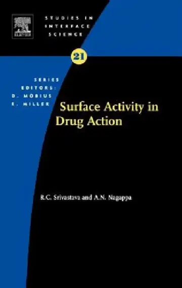 Cover of Surface Activity in Drug Action