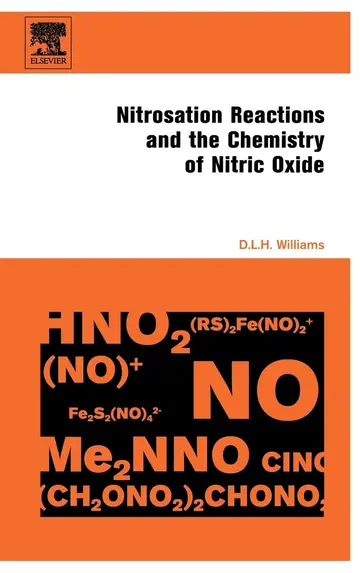 Cover of Nitrosation Reactions and the Chemistry of Nitric Oxide