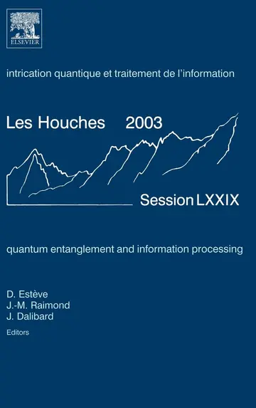 Cover of Quantum Entanglement and Information Processing Vol 79 (Hb 2004)