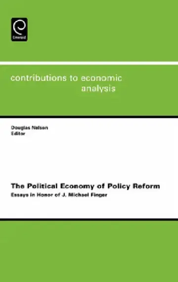Cover of The Political Economy of Policy Reform