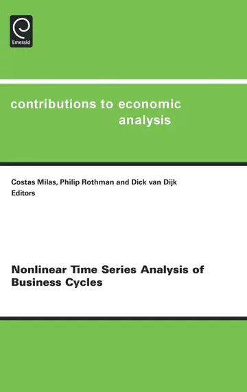 Cover of Nonlinear Time Series Analysis of Business Cycles
