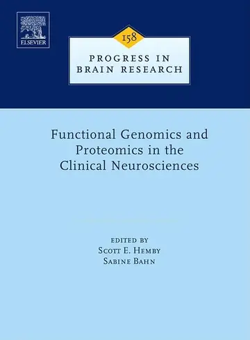 Cover of Functional Genomics and Proteomics in the Clinical Neurosciences