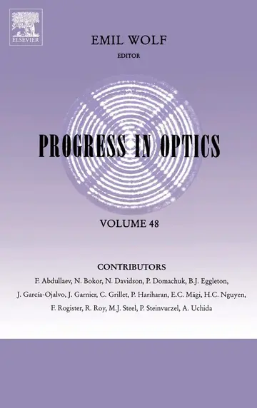 Cover of Progress in Optics