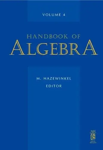 Cover of Handbook of Algebra