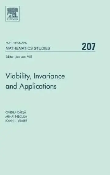 Cover of Viability, Invariance and Applications