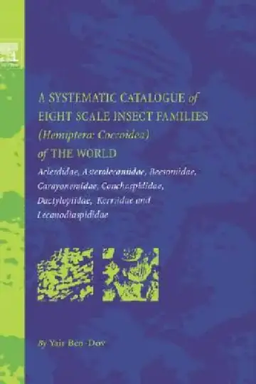 Cover of A Systematic Catalogue of Eight Scale Insect Families (Hemiptera