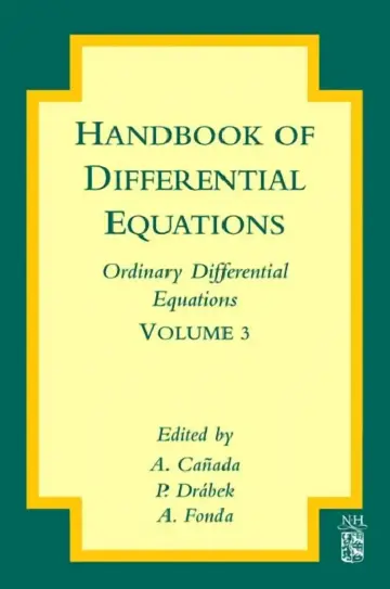 Cover of Handbook of Differential Equations