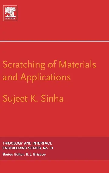 Cover of Scratching of Materials and Applications