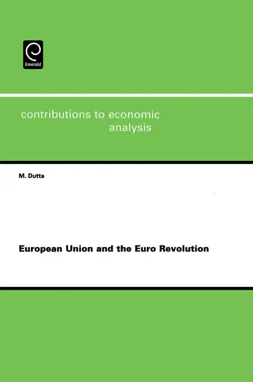 Cover of European Union and the Euro Revolution