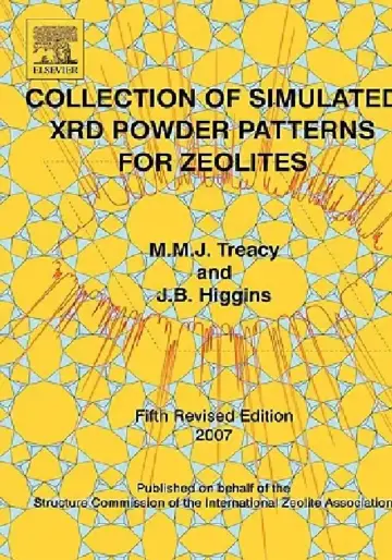 Cover of Collection of Simulated Xrd Powder Patterns for Zeolites Fifth (5th) Revised Edition