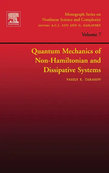 Cover of Quantum Mechanics of Non-Hamiltonian and Dissipative Systems