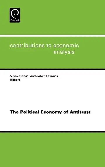 Cover of The Political Economy of Antitrust