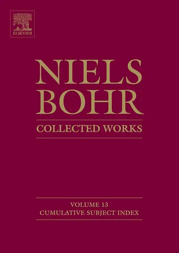 Cover of Niels Bohr Collected Works