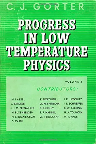 Cover of Progress in Low Temperature Physics V3