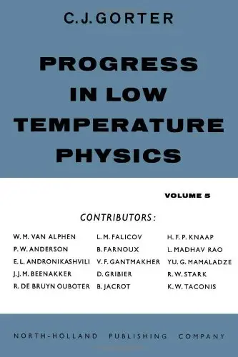 Cover of Progress in Low Temperature Physics V5