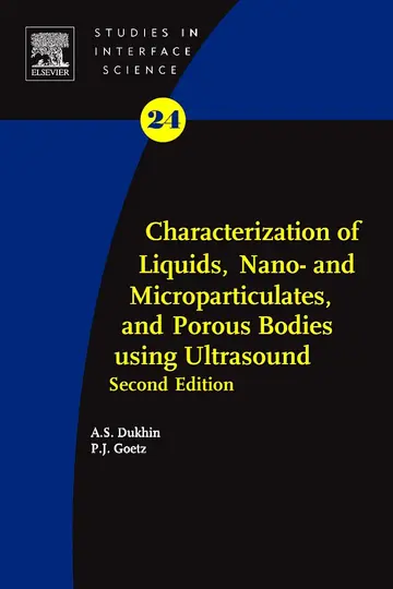 Cover of Characterization of Liquids, Nano- and Microparticulates, and Porous Bodies Using Ultrasound