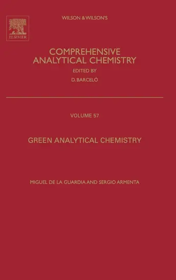 Cover of Comprehensive Analytical Chemistry Vol 57
