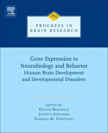 Cover of Gene Expression to Neurobiology and Behaviour