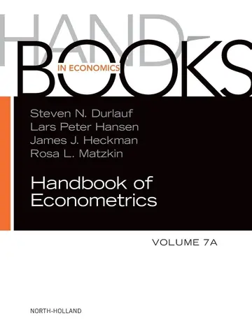 Cover of Handbook of Econometrics