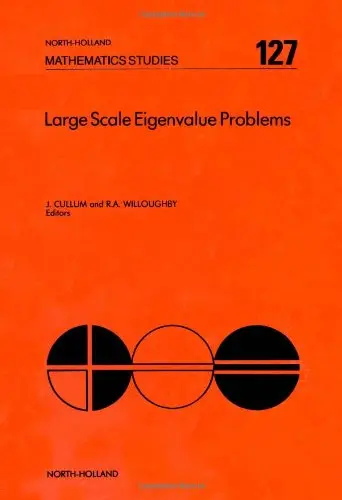 Cover of Large Scale Eigenvalue Problems