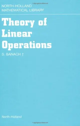 Cover of Theory of Linear Operations