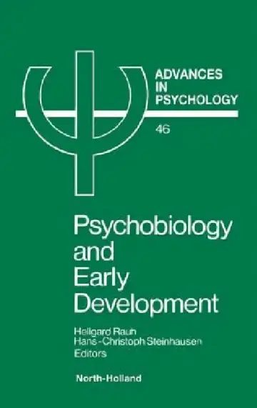 Cover of Advances in Psychology V46