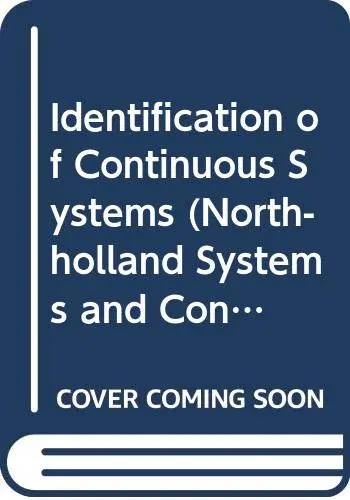 Cover of Identification of Continuous Systems