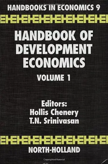 Cover of Handbook of Development Economics