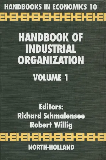 Cover of Handbook of Industrial Organization