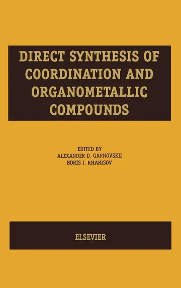 Cover of Direct Synthesis of Coordination and Organometallic Compounds