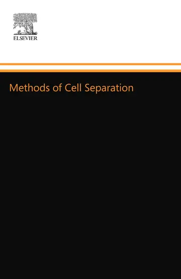 Cover of Methods of Cell Separation