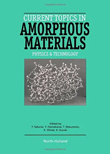 Cover of Current Topics in Amorphous Materials