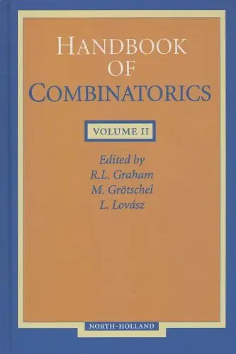 Cover of Handbook of Combinatorics Volume 2