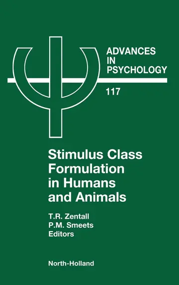 Cover of Stimulus Class Formation in Humans and Animals