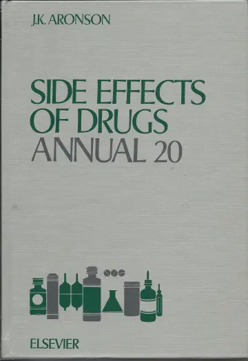 Cover of Side Effects of Drugs Annual 20