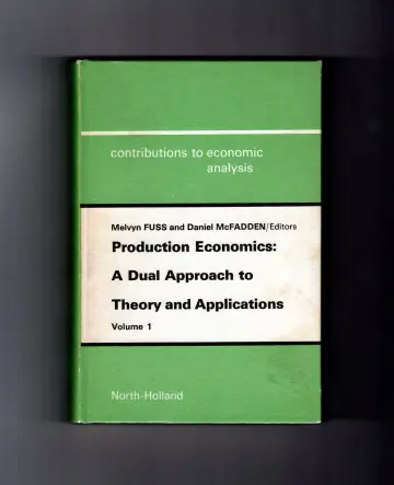Cover of Theory of Production (v. 1)