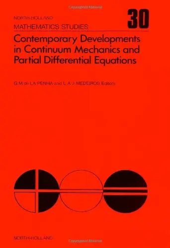 Cover of Contemporary Developments in Continuum Mechanics and Partial Differential Equations 1977