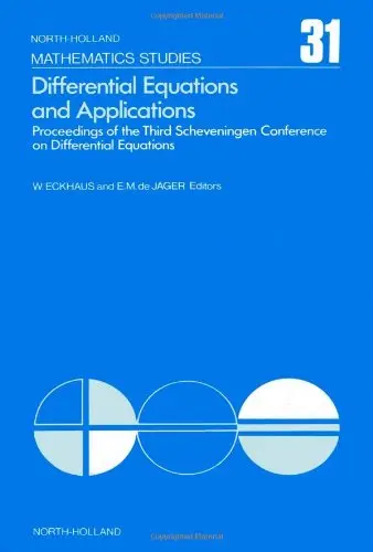 Cover of Differential Equations and Applications