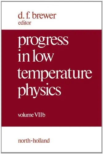 Cover of Progress in Low Temperature Physics
