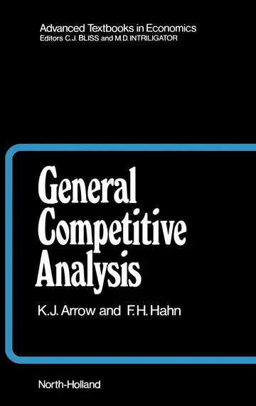 Cover of General Competitive Analysis