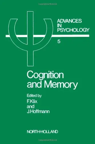 Cover of Cognition and Memory