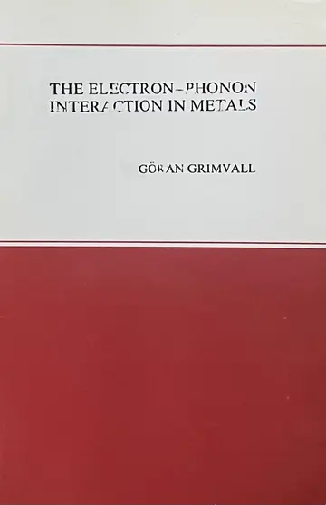 Cover of Electron/Phonon Interaction in Metals