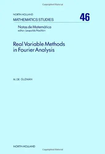 Cover of Real Variable Methods in Fourier Analysis
