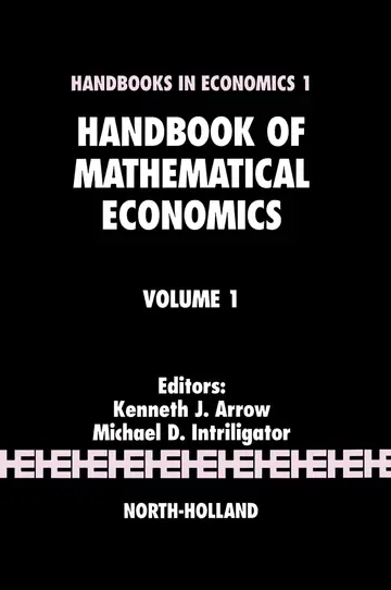 Cover of Handbook of Mathematical Economics