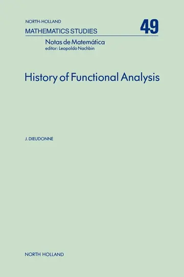Cover of History of Functional Analysis