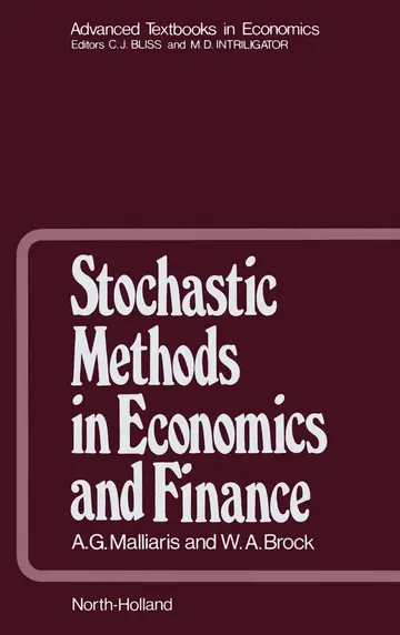 Cover of Stochastic Methods in Economics and Finance