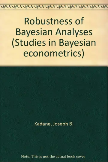 Cover of Robustness of Bayesian Analyses